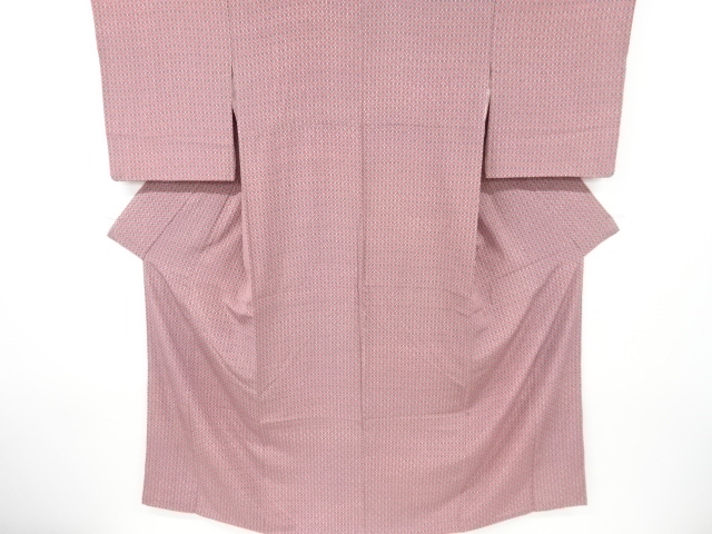 抽象花模様小紋着物